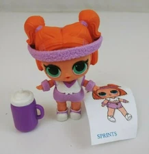 LOL Surprise Doll SPRINTS BABE CONFETTI POP Dolls Big SIS Sister BABY TENNIS PRO
