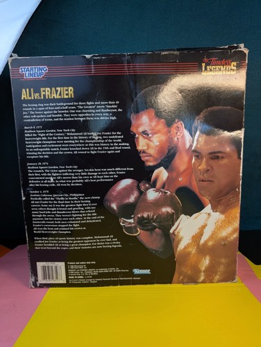 ALI VS FRAZIER 12" Action Figures & 3 Vtg Boxing-Mags Clay the Greatest 66 68 74 - Picture 22 of 24