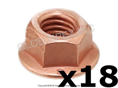 Mercedes (2011-2023) Exhaust Manifold Nut with Flange (8 X 1.25 mm) (18) ELRING