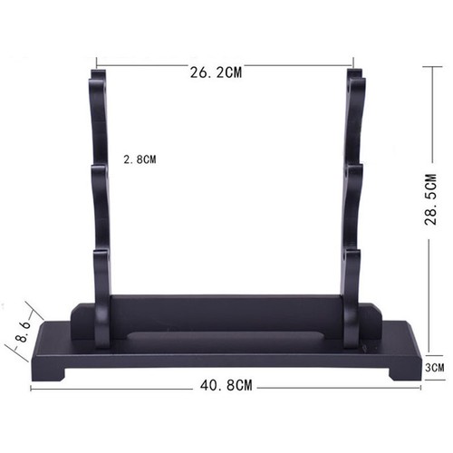 Japanese Samurai Sword Katana Holder Stand Bracket Assembly Sword Rack 1~3 Tier - Picture 22 of 31