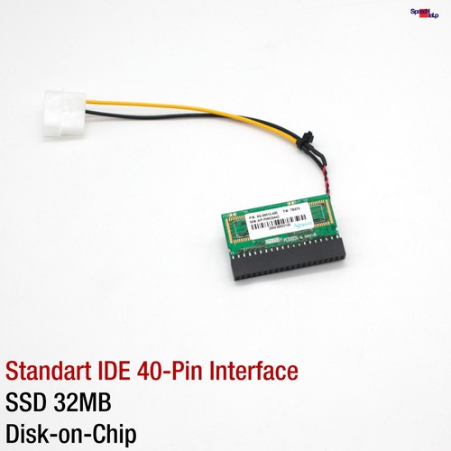 Apacer AP-FM03244C 32MB SSD Hard Drive IDE 40-Pin Disk On Chip Module Flash - 第 1/4 張圖片