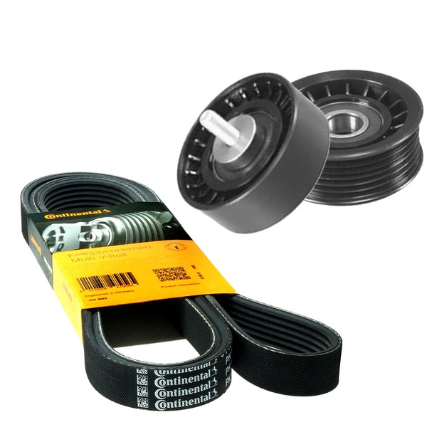 Contitech 6PK1915 Keilrippenriemen + Rolle FüR Ford Focus 1.4 1.6 16V-image