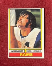 1974 Topps Jack Reynolds #25