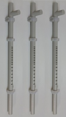 Tubo Di Scarico Da Incasso In Plastica. Per Flussometro WC Idral - Foto 2