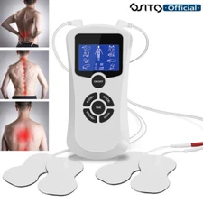 OSITO TENS Unit Machine OTC Device Pulse Massager 2Channel EMS Muscle Stimulator