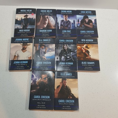 Mills and Boon - Bulk x 20 INTRIGUE Themed Stories (1262)