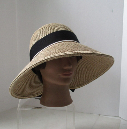 Comhats Sombrero para el Sol para Mujer Floppy Verano Playa Sombreros de Paja Accesorios Ala Ancha - Imagen 16 de 21