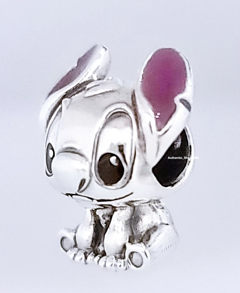 New 100% Authentic PANDORA 925 Disney Lilo and Stitch Dog Charm 798844C01 - Image 2 of 4