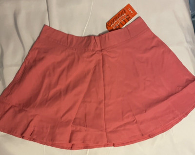 Womens Skirts-Pennington & Bailes -Salmon-S
