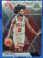 2019-20 Panini Mosaic NBA Debut Coby White RC Rookie Card #264