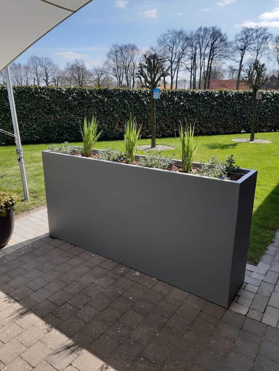 Aluminium Pflanzkasten Hochbeet Pflanzkbel Blumenkasten Blumenkbel  Pflanzgef | eBay.de