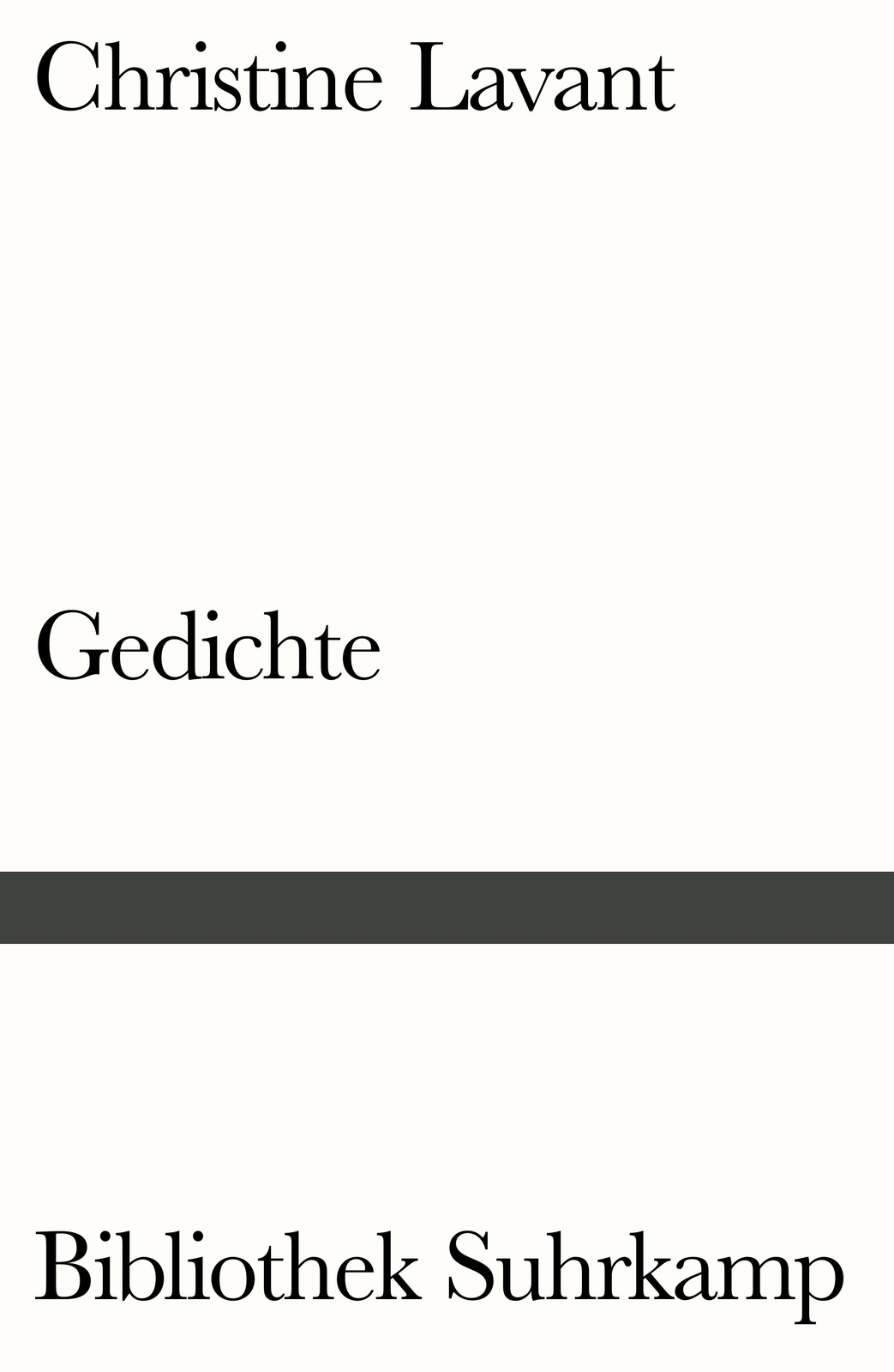 Thumbnail - Gedichte | Christine Lavant | Taschenbuch | Bibliothek Suhrkamp | 93