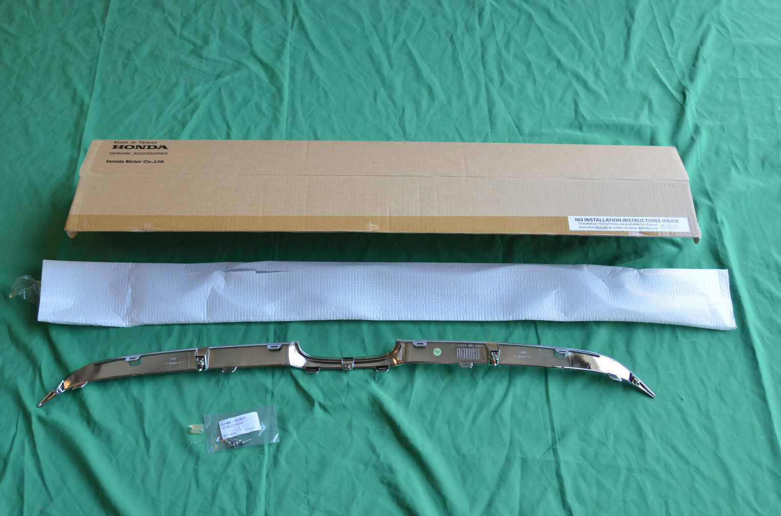 NEW Genuine Honda Accord Front Grille Accent Chrome Trim 08F21-TVA-100A ...