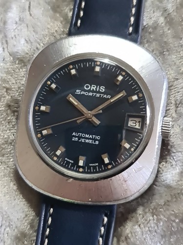 Rare Mens Vintage ORIS SPORTSTAR 25 J 