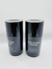 BALMAIN HOMME DEODORANT STICK 75G X2  2 DEAODORANT  NEW SEALED