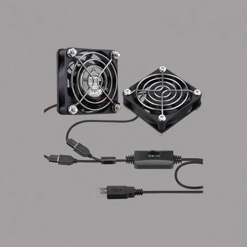 2 Packs 60mm X 10mm Usb Computer Fan 5v Wirh Speed Control Dc Brushless Cooling
