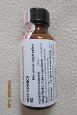homeopathic remedy nux vomica 6c 30 grams by hahnemnn labs new and sealed