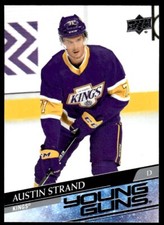 2020-21 Upper Deck Young  RC Austin Strand Rookie Los Angeles Kings #722