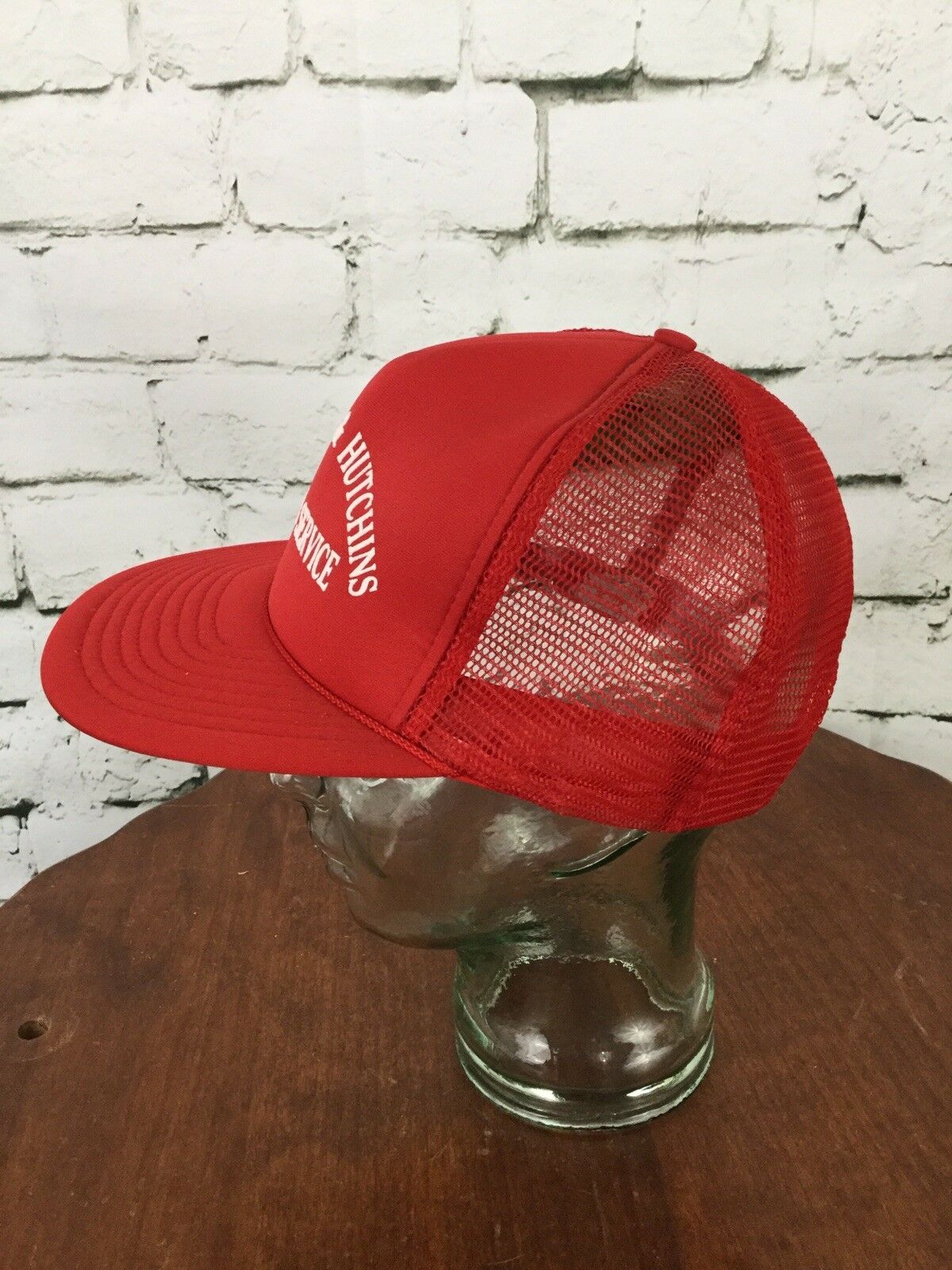 Newhouse & Hutchins Towing Trucker Hat Red Mesh Snapb… Gem