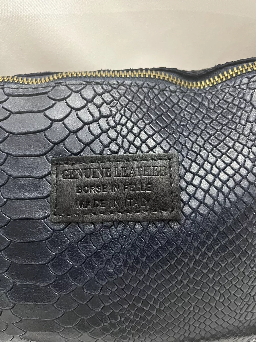Genuine leather borse clearance in pelle prix