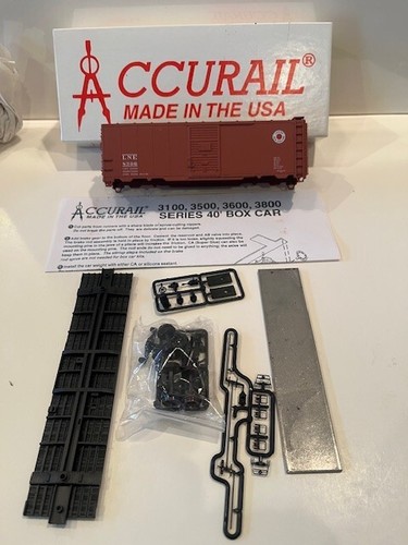 ACCURAIL 3553 - Lehigh & New England - Kit Boxcar 40’ - LNE #8306 - ¡NUEVO! | Zustand: New