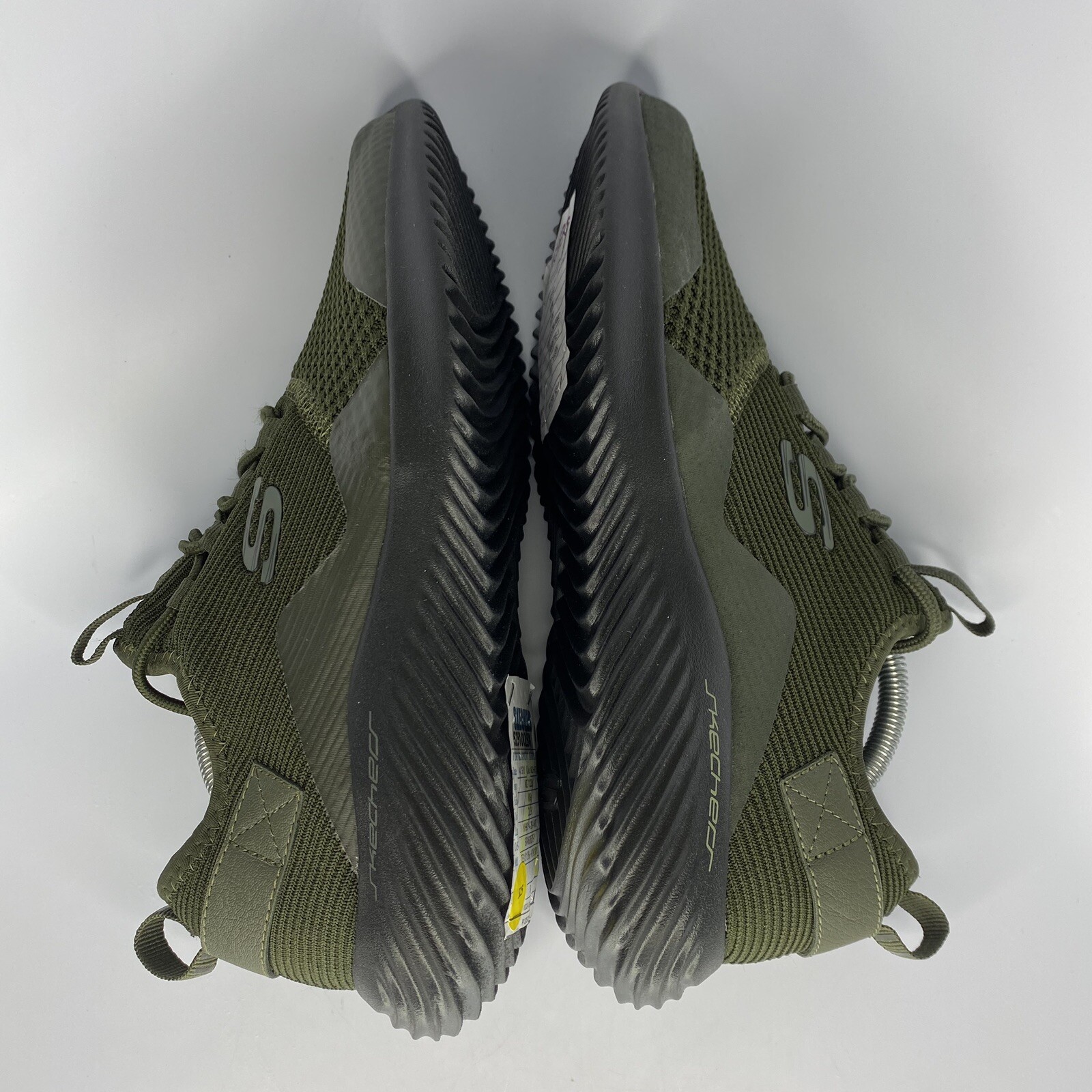 skechers shoes mens green