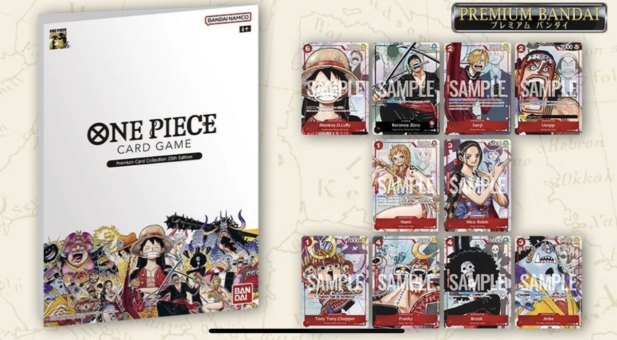 One Piece 25th Anniversary Premium Card Collection English