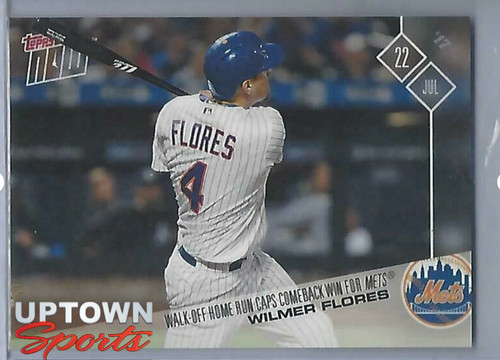 2017 Topps Now 381 Wilmer Flores