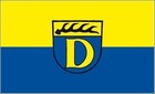 Aufkleber Dettingen unter Teck  Flagge Fahne 18 x 12 cm Autoaufkleber Sticker