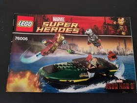 LEGO Marvel: Iron Man: Extremis Sea Port Battle (76006) - Complete