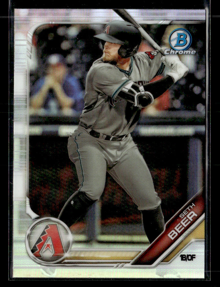 2019 Bowman Draft #BDC-192 Seth Beer Chrome Refractor card