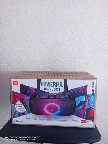 JBL PartyBox On-The-Go Portable Speaker System - Black JBLPARTYBOXGOBAM