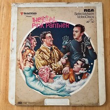 The Pink Panther CED Video Disc Movie 1963 Rare/Hard to Find Vintage