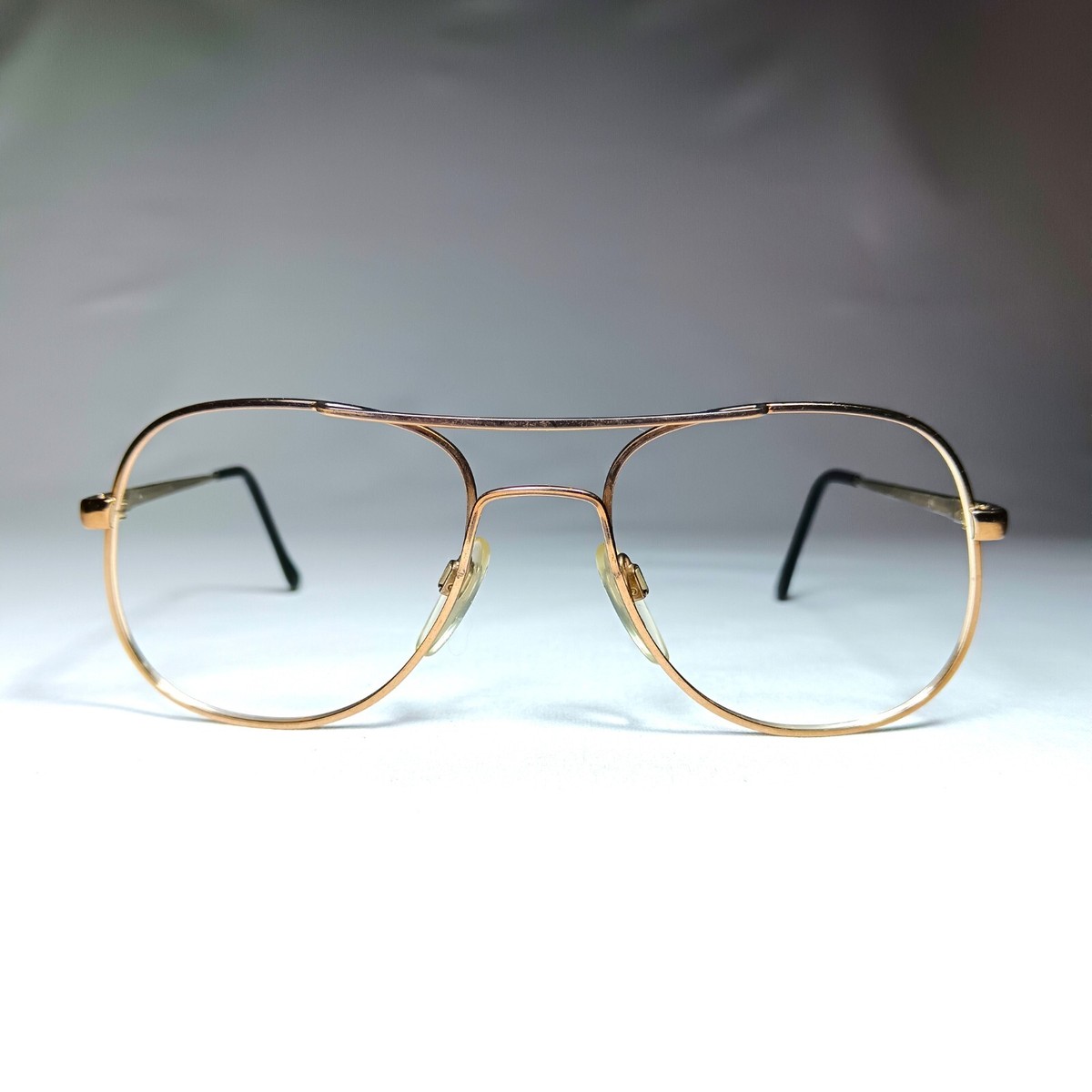 Marc Oliver eyeglasses, frames, Aviator, Elvis square, Gold