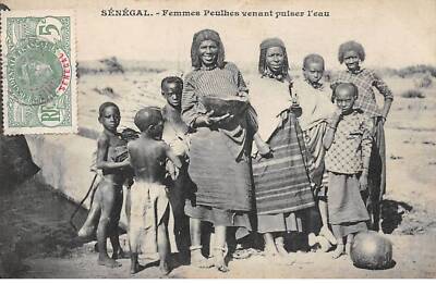 Senegal - SAN56395 - Fulani Women Fetching Water