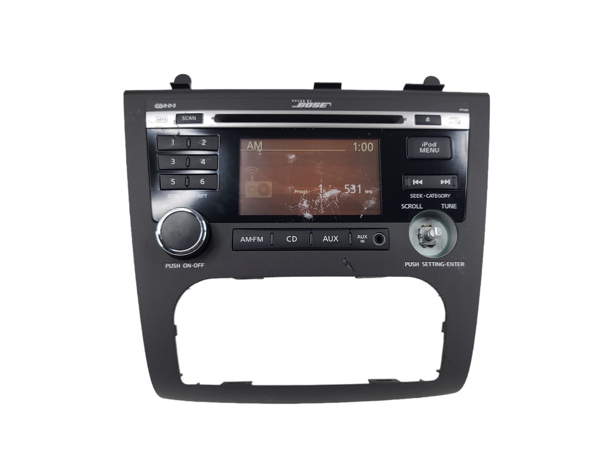 707号室 2007-2009 Nissan Altima BOSE Radio 6 Disc Cd Player 28185