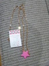 New Milk & Soda Pink Star Necklace