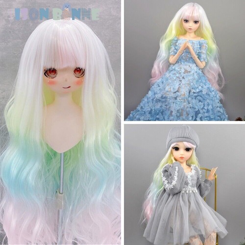 Llipika 1/6 BJD poupée gris chapeau en peluche résine art jouets surprise cadeau poupée fille pur maquillage à la main