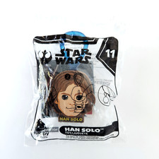 McDonalds Star Wars Han Solo 11 Toy Clip Kids Happy Meal Keychain