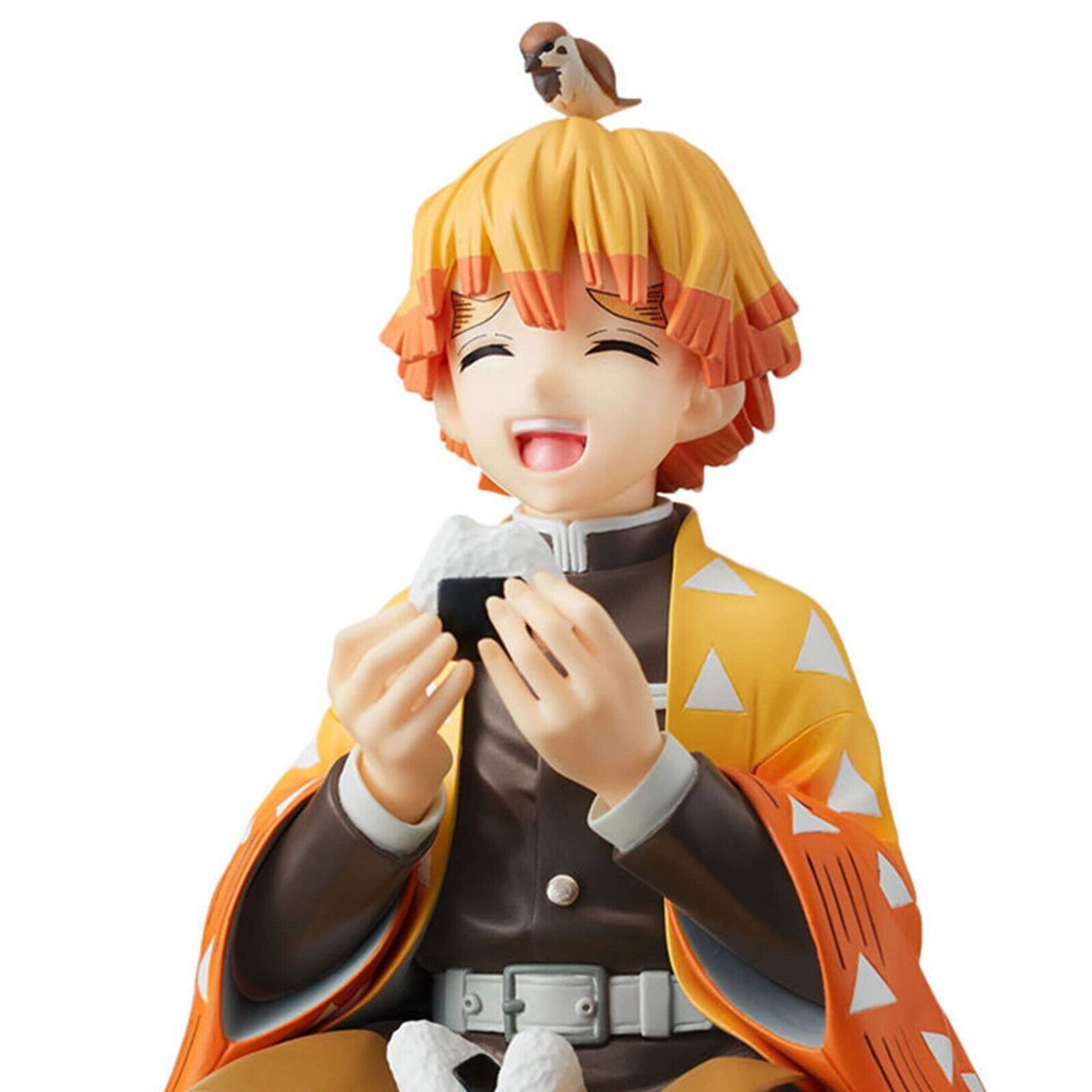 5 inch Demon Slayer Figure Kamado Agatsuma Zenitsu Eatting Rice ball S –  Jolly Costume