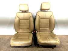 2006-2011 Mercedes Ml320 Ml350 Ml500 W164 Tan Leather Front Seats Power Heated