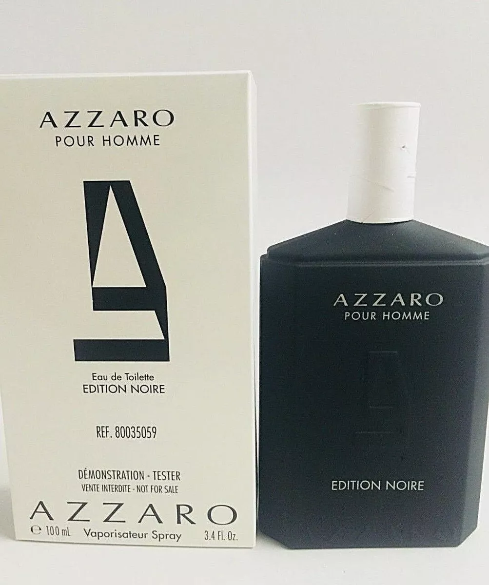 Azzaro Pour Homme Noire Edition 3.4 oz 100 ml Eau de Toilette EDT for Men