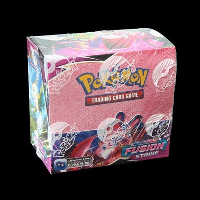 Pokemon TCG Fusion Strike Sword & Shield SWSH Booster Box 2021 *New & Sealed*