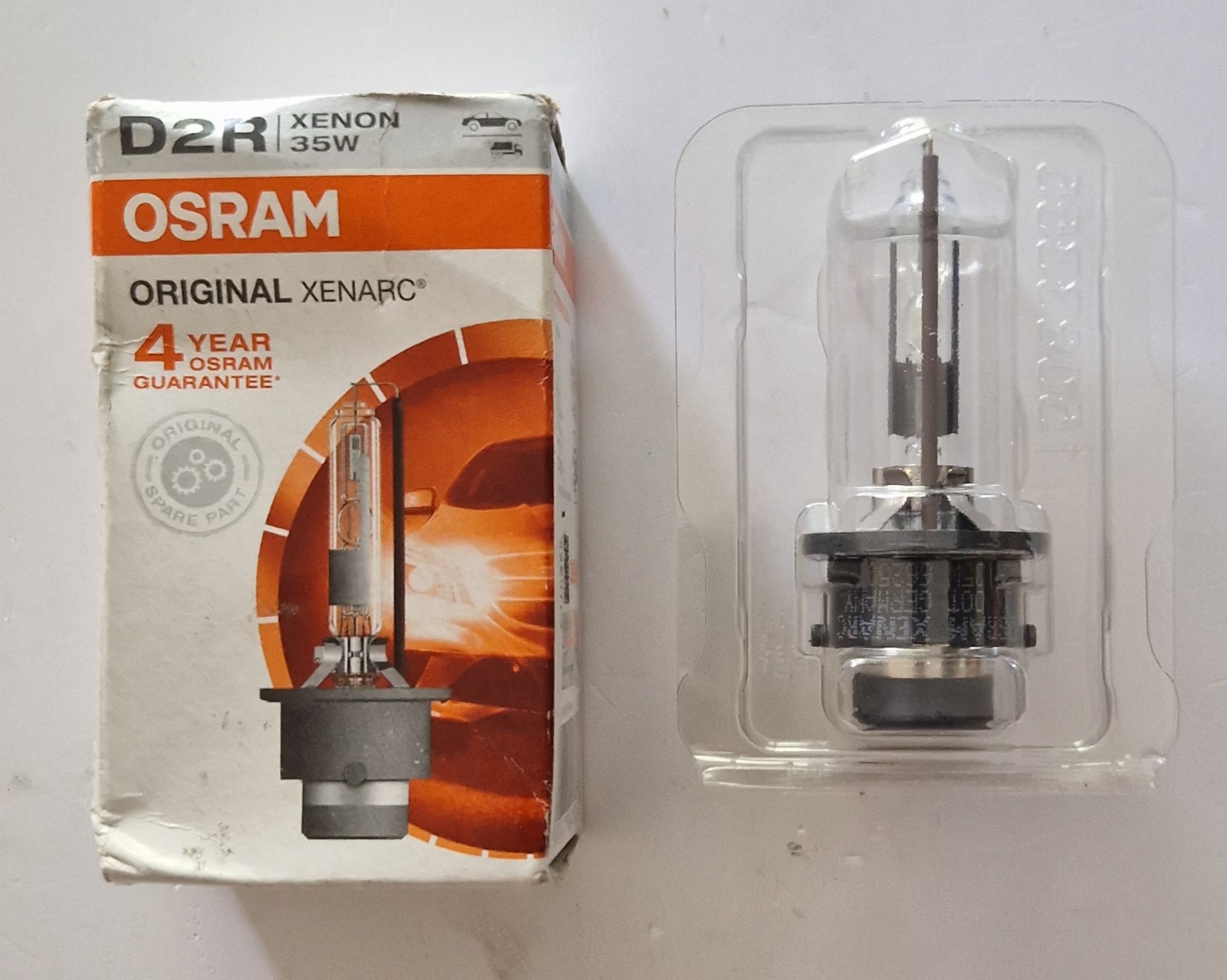 66250 High Beam Headlight Bulb Fits Audi A8 D2 BMW K Citroen C5 1 Fiat By Osram - Image 3