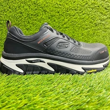 Skechers Road Walker Raylan Mens Size 11 Black Composite Toe Work Safety Shoes