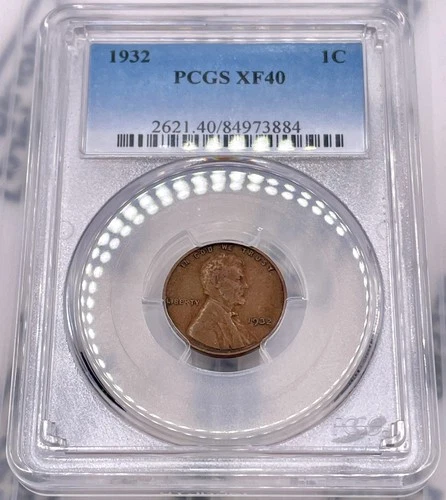 1932-P Lincoln Wheat Cent PCGS XF40