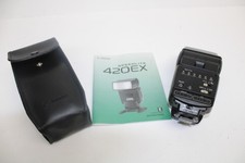 Canon Speedlite 420EX Flash Unit with Shoe Mount Instruction Booklet