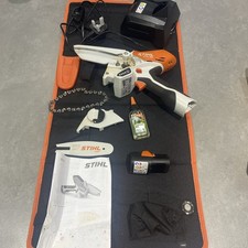 Stihl GTA 26 Handheld chainsaw pruner with battery, charger, box, oil & manual