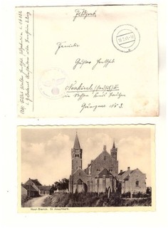 Feldpost Brief 2.WK L 16132 Amsterdam Bentheim Niederlande 1941 Hout Blerik (227