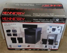 Hennessey HD RS 622 Theater Concepts Pro 5.1 Channel Home Theater System NEW